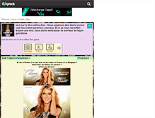 Tablet Screenshot of celine-la-diva.skyrock.com