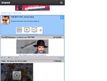 Tablet Screenshot of bestjohnnydepp.skyrock.com