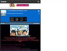 Tablet Screenshot of help-mysims.skyrock.com