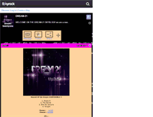 Tablet Screenshot of dream-twentyone.skyrock.com
