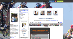 Desktop Screenshot of cyclisme53.skyrock.com