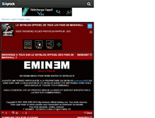 Tablet Screenshot of eminem-officiel.skyrock.com