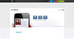 Desktop Screenshot of m-ariiexx.skyrock.com
