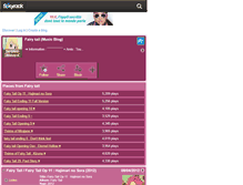 Tablet Screenshot of fairytail-music-x.skyrock.com