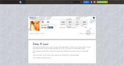 Desktop Screenshot of emma-lucas.skyrock.com