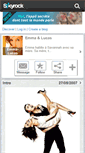 Mobile Screenshot of emma-lucas.skyrock.com