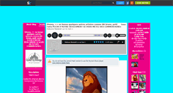 Desktop Screenshot of chanson-disney86.skyrock.com