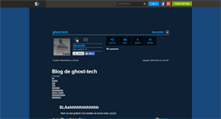 Desktop Screenshot of ghost-tech.skyrock.com