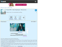 Tablet Screenshot of elfe-avec-chaussettes.skyrock.com
