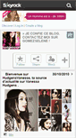 Mobile Screenshot of hudgensvanesse.skyrock.com