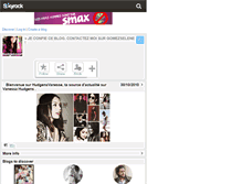 Tablet Screenshot of hudgensvanesse.skyrock.com