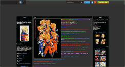 Desktop Screenshot of dragonballfutur.skyrock.com