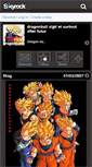Mobile Screenshot of dragonballfutur.skyrock.com