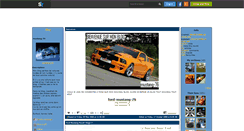 Desktop Screenshot of mustang-76.skyrock.com