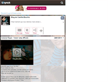 Tablet Screenshot of camille-bourhis.skyrock.com