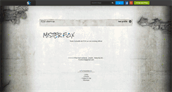 Desktop Screenshot of f0x-officiel.skyrock.com