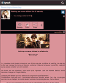 Tablet Screenshot of dragolovestoryhermione.skyrock.com