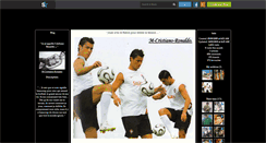 Desktop Screenshot of m-cristiano-ronaldo.skyrock.com