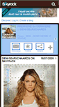 Mobile Screenshot of deniise-riichards.skyrock.com