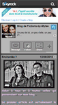Mobile Screenshot of fictions-by-mylee.skyrock.com