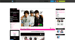 Desktop Screenshot of fandejonas.skyrock.com