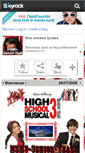 Mobile Screenshot of hsm3-senior-year.skyrock.com