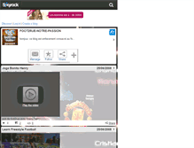 Tablet Screenshot of foot2rue-notre-passion.skyrock.com