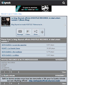 Tablet Screenshot of hostilerecords.skyrock.com