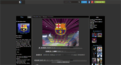 Desktop Screenshot of barca-actu.skyrock.com