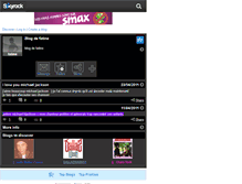 Tablet Screenshot of fatine.skyrock.com