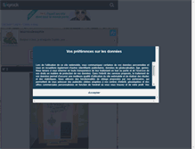 Tablet Screenshot of lescroixdesophie.skyrock.com