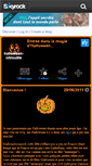 Mobile Screenshot of halloween-citrouille.skyrock.com