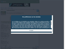 Tablet Screenshot of lesparieursfous.skyrock.com