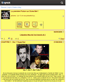 Tablet Screenshot of drakebell--fiction.skyrock.com