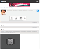 Tablet Screenshot of bell-kristen.skyrock.com