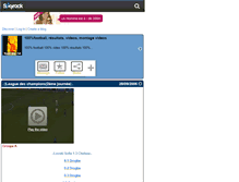 Tablet Screenshot of foot-du-14.skyrock.com