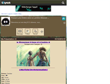 Tablet Screenshot of caropika.skyrock.com