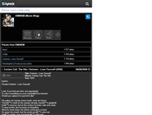 Tablet Screenshot of dj-achref.skyrock.com