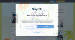 Desktop Screenshot of chahinaz-jamila.skyrock.com