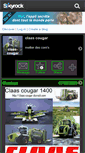 Mobile Screenshot of claas-cougar.skyrock.com