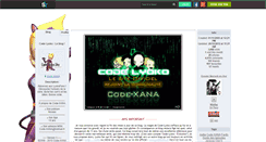 Desktop Screenshot of code-xana.skyrock.com