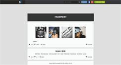 Desktop Screenshot of fakement.skyrock.com