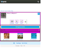 Tablet Screenshot of anissa13333.skyrock.com