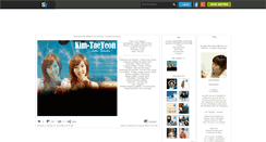 Desktop Screenshot of kim-taeyeon.skyrock.com