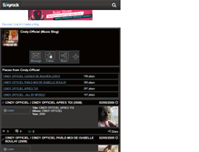 Tablet Screenshot of cindy-officiel-60.skyrock.com