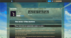 Desktop Screenshot of lov3-writing.skyrock.com