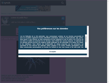 Tablet Screenshot of petitefleur2311.skyrock.com