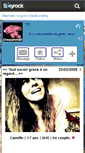 Mobile Screenshot of dreeamhell.skyrock.com