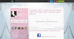Desktop Screenshot of ecris-d-une-demoiselle.skyrock.com