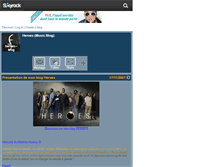 Tablet Screenshot of heroes--blog.skyrock.com